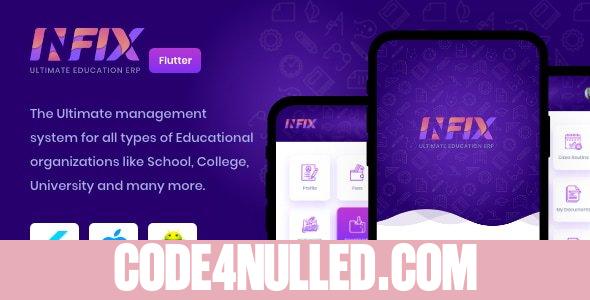 InfixEdu v5.1 - Open Source Flutter for Android & iOS