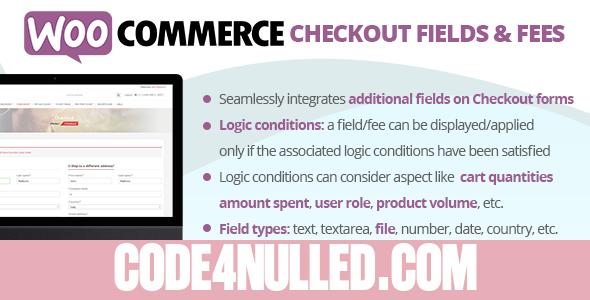 WooCommerce Checkout Fields & Fees v8.6
