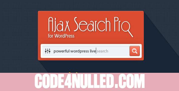 Ajax Search Pro for WordPress v4.6 - Live Search Plugin
