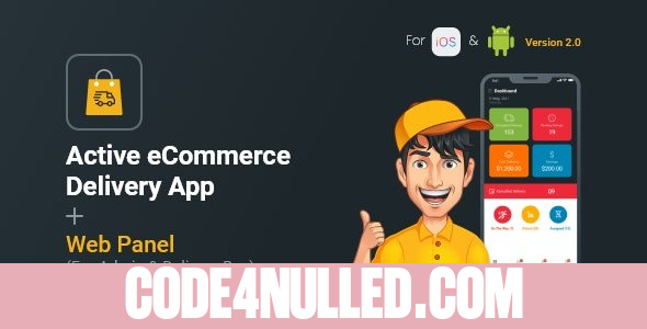 Active eCommerce Delivery Boy Flutter App v3.8