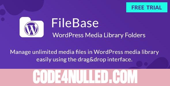 FileBase v1.2.5 - Ultimate Media Library Folders for WordPress