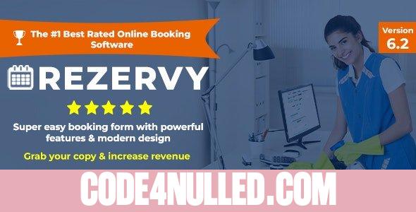 Rezervy v6.2 - Online bookings system for cleaning, maids, plumber, maintenance, repair, salon services