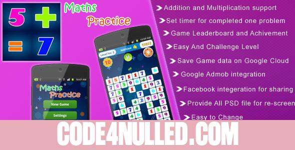 Maths Practice Mobile App
