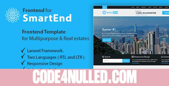 SmartEnd CMS for multipurpose & real estate with Restful API 13 December 2020