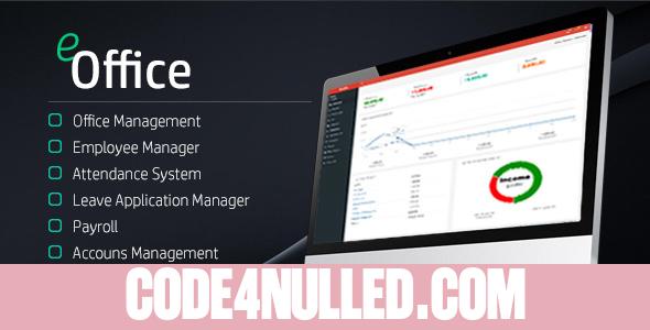 eOffice CRM v1.2 - (Accounts, HRM, Inventory, Sales)
