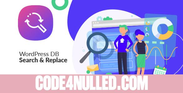 WordPress Database Search & Replace plugin v0.1.1