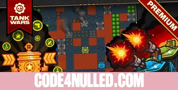 Tank Wars - HTML5 Game 120 Levels + Level Constructor + Mobile!