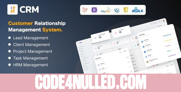 Onest CRM - Customer Relation Management System v1.0
