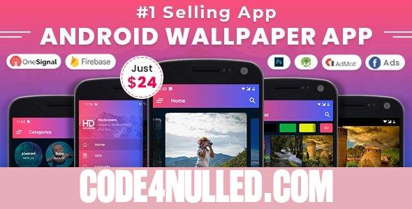 Android Wallpapers App v1.0 - (HD, Full HD, 4K, Ultra HD Wallpapers) - nulled