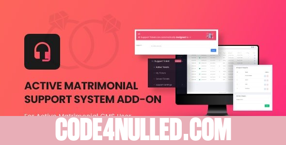 Active Matrimonial Support Ticket add-on v1.0