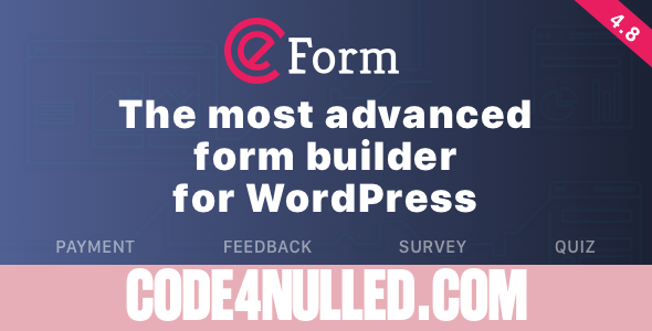 eForm v4.8 - WordPress Form Builder