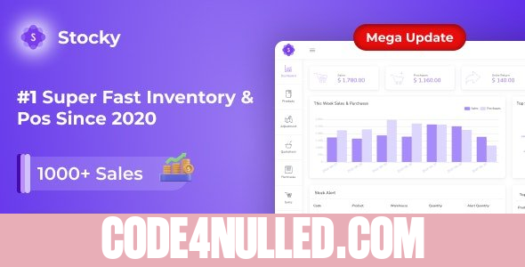 Stocky v4.0.1 - Ultimate Inventory Management with POS & HRM