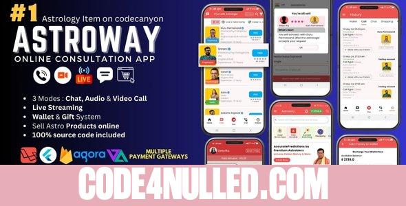 Astroway v2.1.3 - Astrology Consultations, Chat, Audio/Video Calls, Live Streaming