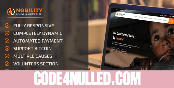 Nobility - Crowdfunding Startup Platform - Nulled