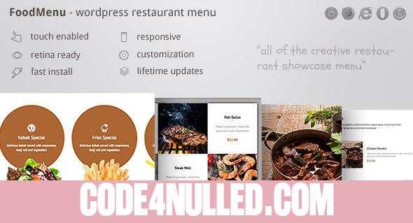 FoodMenu v1.17 - WP Creative Restaurant Menu