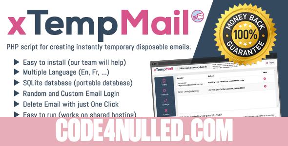 xTempMail - Temporary, Disposable Mail