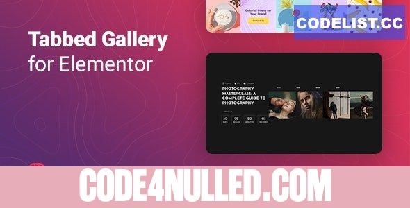 Galerie v1.0.0 - Tabbed Gallery for Elementor