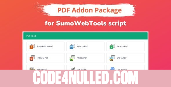 PDF Addon Package for SumoWebTools v1.0.2