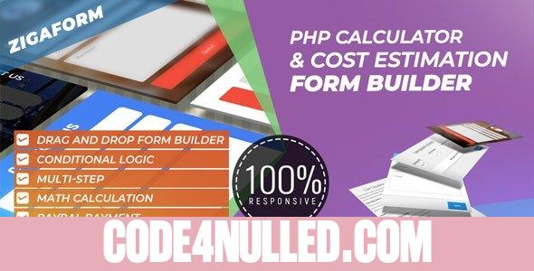 Zigaform v6.0.9 - PHP Calculator & Cost Estimation Form Builder