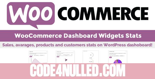 WooCommerce Dashboard Widgets Stats v5.4