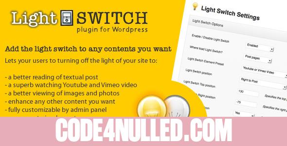 Light Switch v1.7 - Plugin for Wordpress