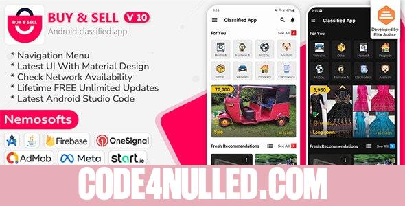 Buy and Sell Android Classified App v10.3