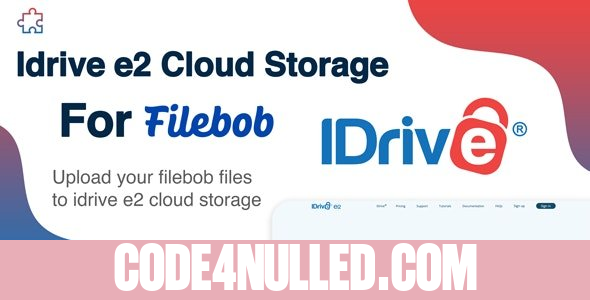 Idrive e2 Cloud Storage Add-on For Filebob v1.0