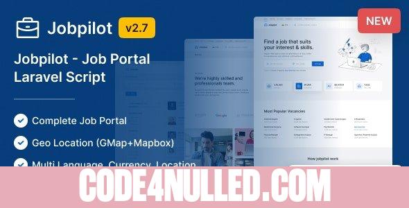 Jobpilot v2.77.17 - Job Portal Laravel Script