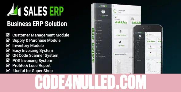 ERP v8.1.0 - Business ERP Solution / Product / Shop / Company Management - nulled