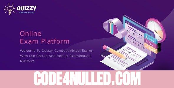 Quizzy v4.4.0 - Online Examination Platform - nulled