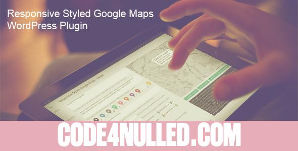 Responsive Styled Google Maps v4.4 - WordPress Plugin