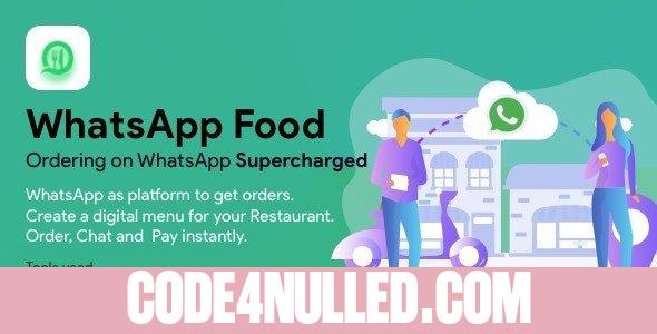 WhatsApp Food v2.4.3 - SaaS WhatsApp Ordering