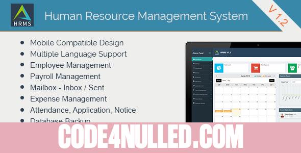Human Resource Management System (HRMS) V 1.2