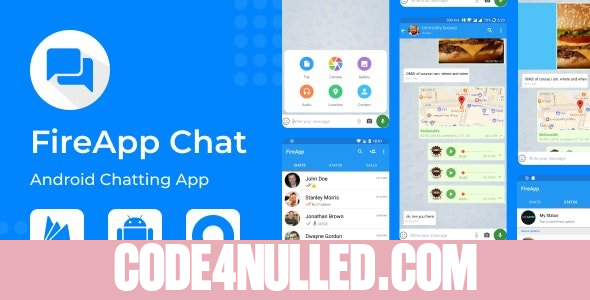 FireApp Chat v2.1.3 - Android Chatting App with Groups