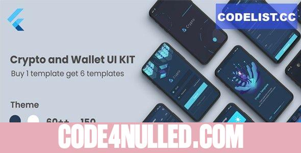 Crypto App Flutter Wallet and Crypto UI KIT Template in flutter cryptocurrency