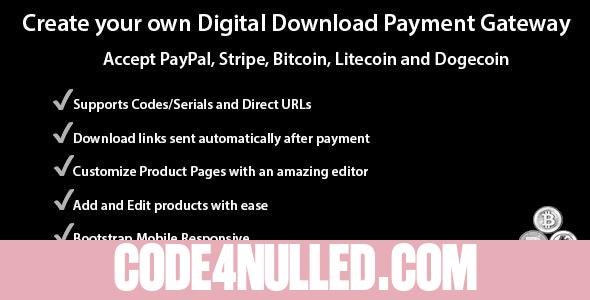 PayPro v1.3.0 - Your Own Digital Download Payment Gateway