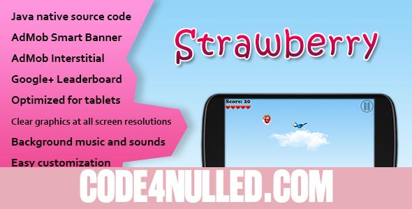 Strawberry Game with AdMob and Leaderboard