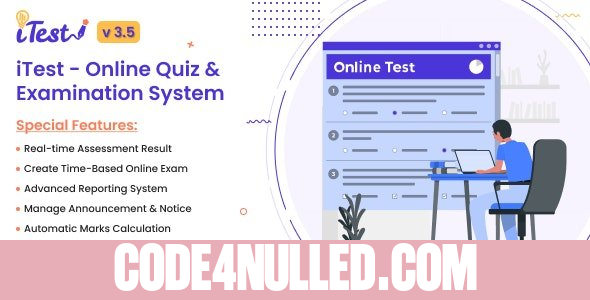 iTest v3.5 - Online Quiz & Examination System
