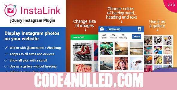 Instagram Plugin v2.1.3 - jQuery Widget for Instagram
