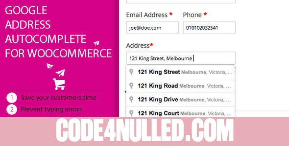 Google Address Autocomplete for WooCommerce v2.3.4