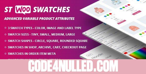 WooCommerce Swatches v1.1.1 ( Color, Image and Label Swatch )