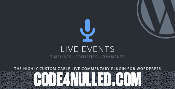 Live Events v1.2.4 - Premium Wordpress Plugin