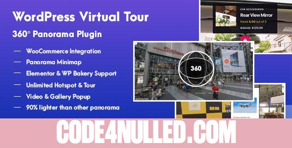 WordPress Virtual Tour 360 Panorama Plugin v1.0.5