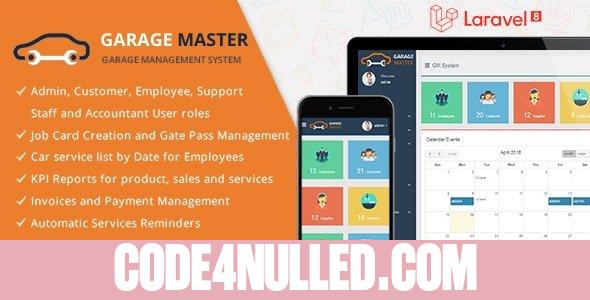 Garage Master v1.2.1 - Garage Management System - nulled