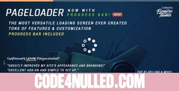 PageLoader v3.1 - Loading Screen and Progress Bar
