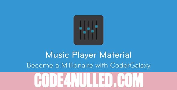 Music Player Material + Equalizer