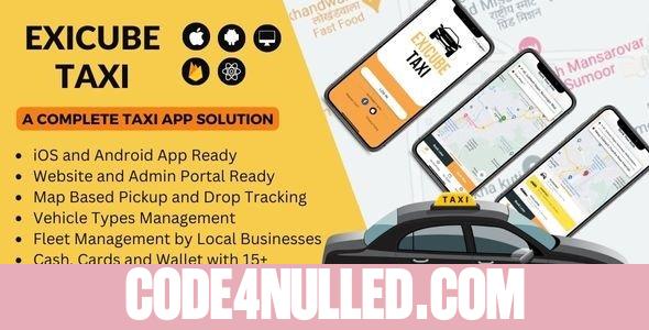 Exicube Taxi App v3.4.0