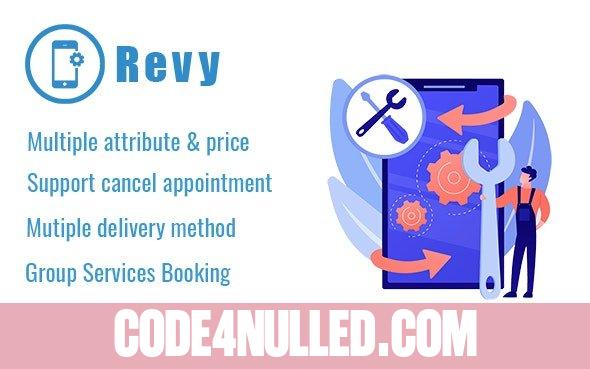 Revy v1.7 - WordPress booking system for repair service industries