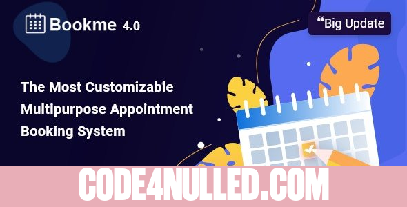 Bookme v4.3.4 - WordPress Appointment Booking Scheduling Plugin