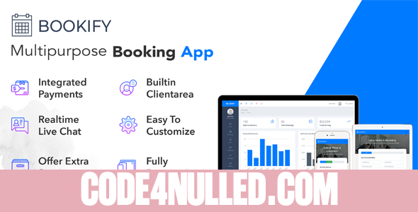 Bookify v1.3 - Multipurpose Booking App